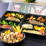 handheld catering boxed meal service essential workers