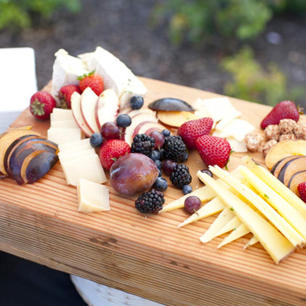 cheese and fruit for corporate event catering